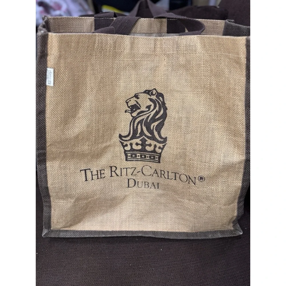 The Ritz-Carlton Dubai Brown/Beige Tote. 16